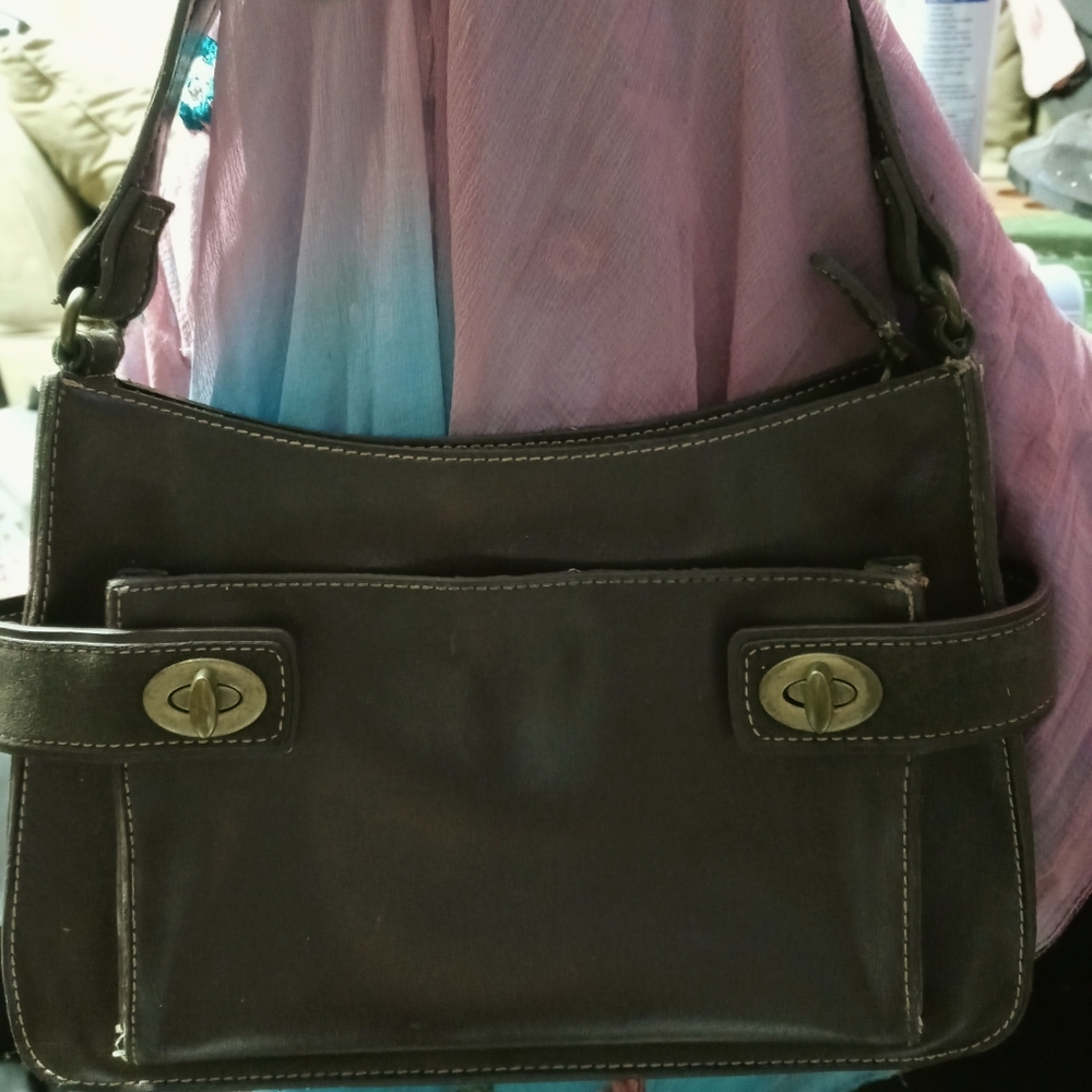 Emily M leather mini bag